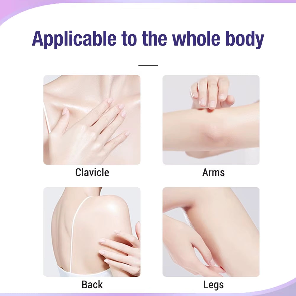 Body Whitening Cream Underarm Armpit Knee Dark Skin Whitening Bleaching Cream Moisturizing Brighten Body Lotion for Women Men