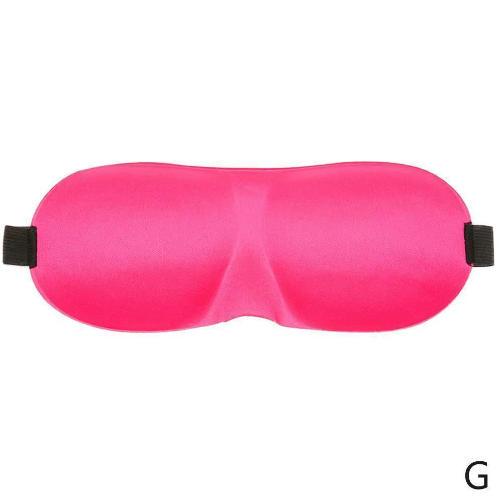 3D Ultra-Soft Breathable Fabric Eyeshade Sleeping Eye Mask Portable Travel Sleep Rest Aid Eye Mask Cover Eye Patch Sleep Mask