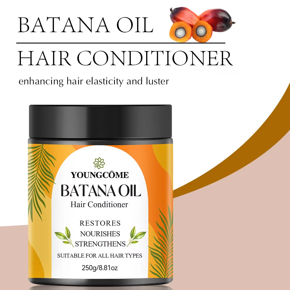 Organic Batana Oil for Hair Growth 100% Pure and Natural Batana Oil for Treating Hair Loss Anti-Breakage Hair