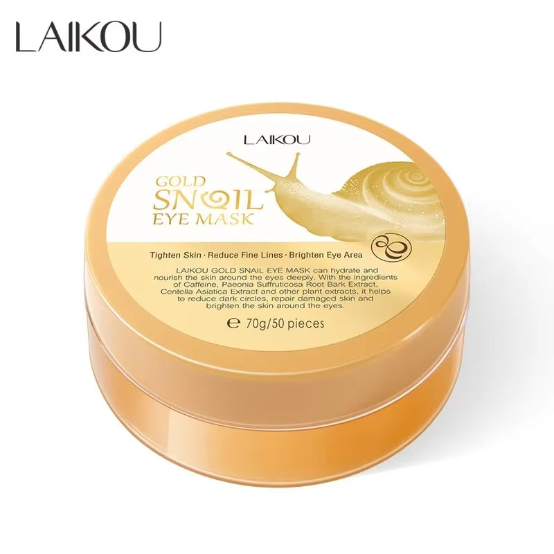 Snail Eye Mask Moisturizing anti Puffiness Dark Circles Firming Skin Reducing Fine Lines Brightening Eye Mask Patches