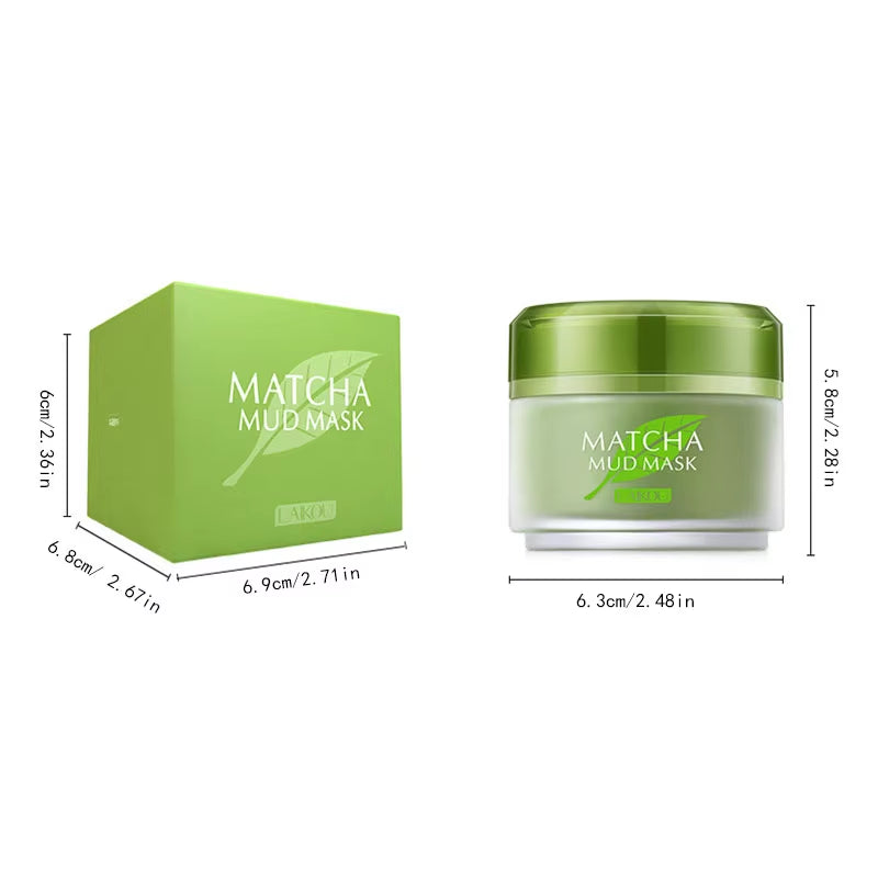 Longjing Matcha Mask Matcha Refreshing Hydration and Moisturisation