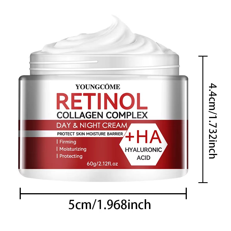 Retinol Lifting Firming Cream Collagen Smooth Wrinkles Face Cream for Moisturizer Whitening Brighten Skin Products