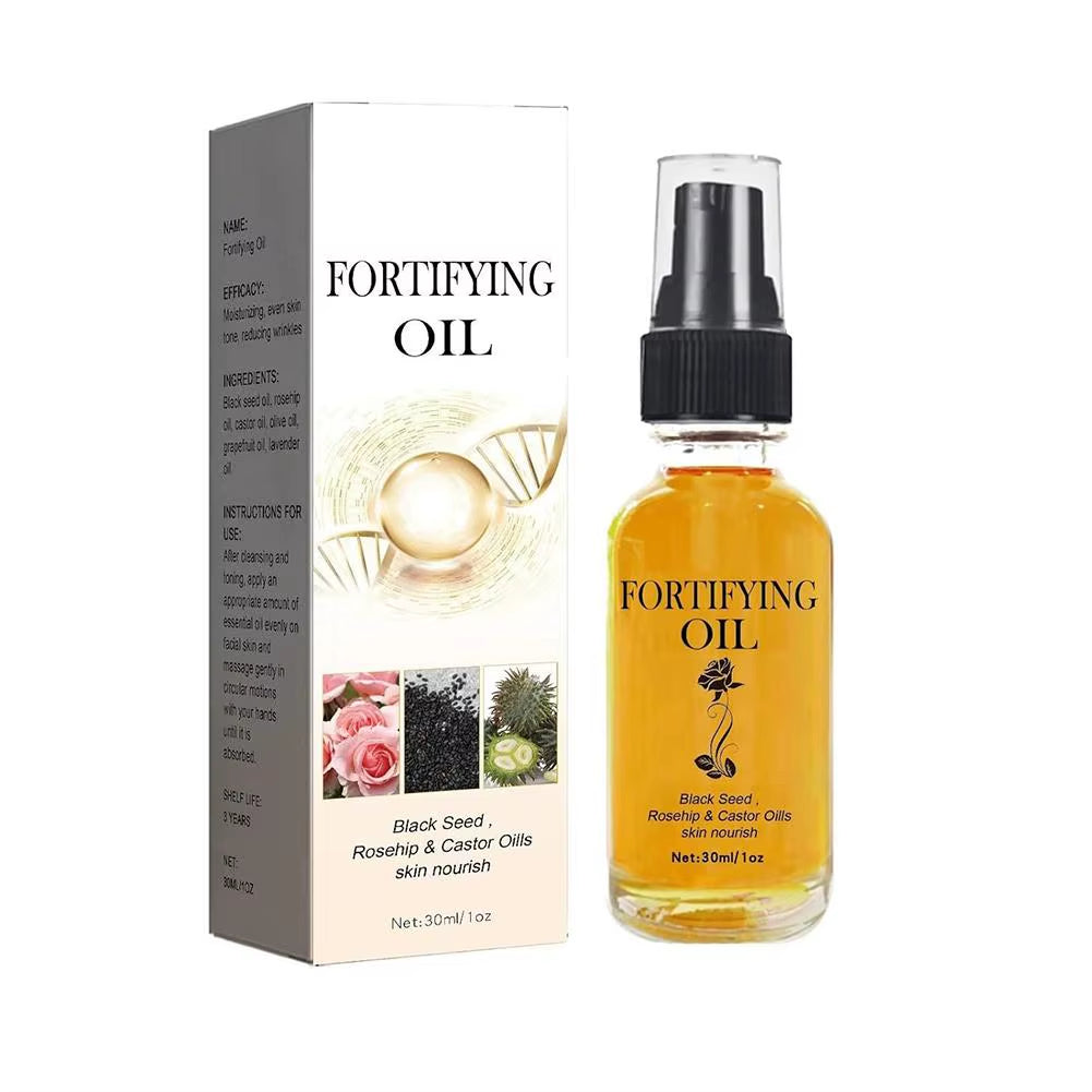 Rosehip Oil Black Seed Oil and Castor Oil Face Serum Natural Castor Oil Black Seed Oil Face Essence Collagen Facial Moisturizer