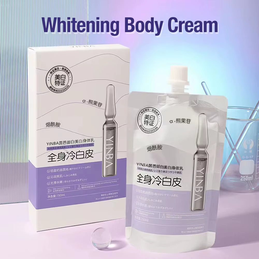 Body Whitening Cream Underarm Armpit Knee Dark Skin Whitening Bleaching Cream Moisturizing Brighten Body Lotion for Women Men