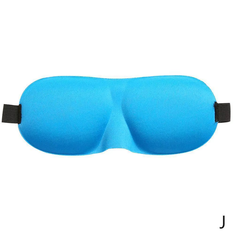 3D Ultra-Soft Breathable Fabric Eyeshade Sleeping Eye Mask Portable Travel Sleep Rest Aid Eye Mask Cover Eye Patch Sleep Mask